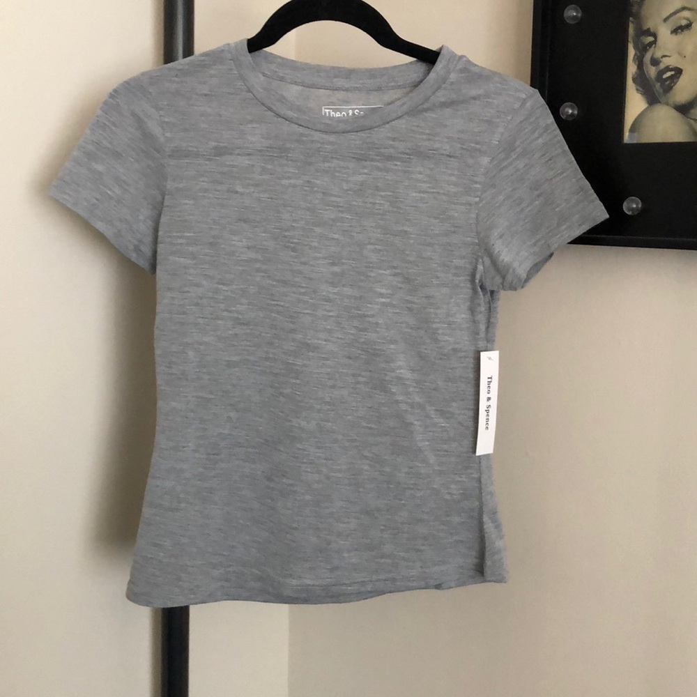 NWOT microtee from Theo & Spence Sz SM👗